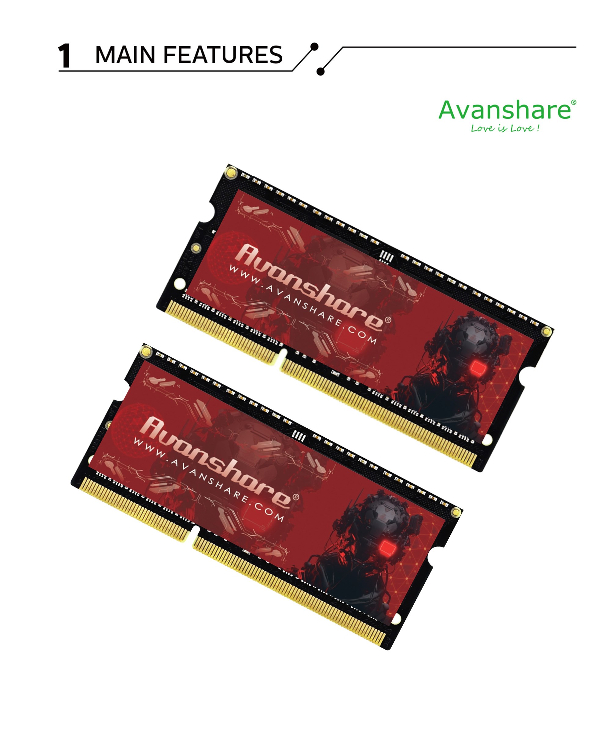 Avanshare RAM-Speicher DDR5 DD – Ddr5 32Gb Bewertung und Preis
